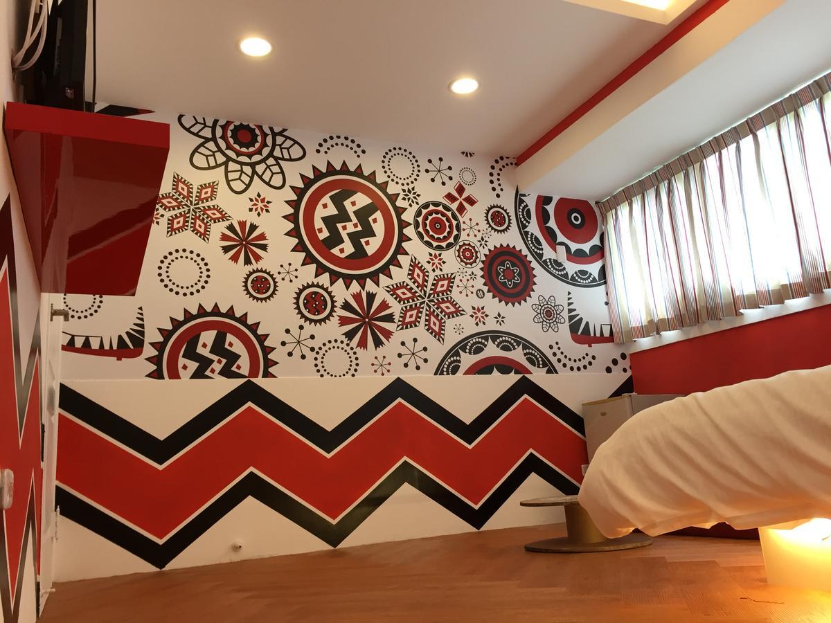 Color House Hostel Taichung Cameră foto